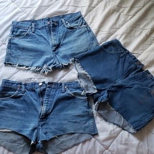 Wrangler cut offs